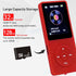 arungo MP3 32GB 128GB Player with Speaker Earphones Portable Music Player for Kids Support FM Radio Voice Recorder