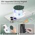 HSAOHD Magnetic Suction Cup Phone Mount, Compatible with MagSafe, Silicone Octo Cup Buddy Sticky Grip Holder for iPhone