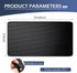 lekiliky 2PCS Car Dashboard Anti-Slip Mat, PU Scratch-Resistant & Weather Resistance Vehicle Console Storage Pad