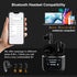 Touch Screen Wireless Earbuds, ANC ENC Bluetooth Headset, IPX56 Waterproof, for iOS/Android Business Use