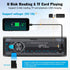 SIXWIN Single Din Car Stereo with Bluetooth 5.0, Hands Free Calling, FM Radio, USB AUX Port, Remote Control