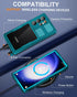 Samsung Galaxy S23 Ultra Case, Full Body Protection, IP68 Waterproof, 12FT Military Shockproof, Built-in Screen & Lens