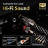 1.64ft 2RCA Male,15 AWG,4N Core,24K Player,Turntable(1.64ft/0.5m) Audiophile HiFi Audio RCA Cables - Male to OFC