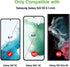 3 Pack Anti Blue Light Tempered Glass Screen Protector for Samsung Galaxy S22, Eye Protection Tempered Glass Film, 9H