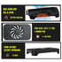 Network Devices Cooling Solution USB Fan, 5V USB Quiet Fan with 65.8CFM Airflow for Router TV Receiver Cooling