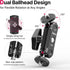 ULANZI Magic Arm with Double Ballhead 1/4" Screw, Compatible with Universal Monitor Mount for Camera Accessories