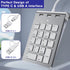 Bawanfa Plus 3 2.0 18 USB C Wired Number Pad, USB Numeric Keypad with USB Ports, Key Number Pad Portable Slim Mini