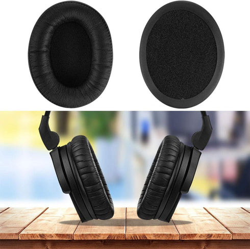 Geekria QuickFit Ear Pads for Sennheiser HD280, HD280-Pro, HD281, HMD280, HMD281 Headphones - Black Earpads.