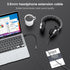 10FT/3Meter 3.5mm MOSWAG Extension Cable Audio Male to Female Stereo Extension Adapter Nylon Braided Cord Compatible