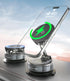 CloudValley 15W Fast Wireless Charger Car Phone Mount, Vacuum Suction Cup Magnetic Phone