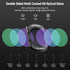 NEEWER Magnetic Effect Filter Set for DJI OSMO Pocket 3, 4 Pack 8X Star/Blue Streak Anamorphic/Light Pollution Reduction