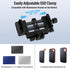 Sirui SSD Mount Bracket, SSD Holder with Cold Shoe and USB-C Cable Clamp for Samsung T7 T5 SSD, Camera Cage