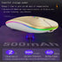 Wireless Bluetooth Mouse, LED Dual Mode Rechargeable Silent Slim Mouse, Portable for Laptop, Desktop, Tablet, Phone,