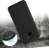 Ultra-Thin Black Soft Silicone TPU Phone Case + 2 Screen Protector for LG K31 Rebel (5.70") - Shock-Absorption Cover