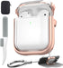 Valkit Clear Case Cover for AirPods 2nd Generation with Lock & Cleaner Kit, Soft Shockproof Case for AirPods 2nd/1st