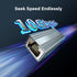 Ethernet Extender 10Gbps, 2 Pack Ethernet Coupler for Cat8 Cat7 Cat6 Cat5 Cable, 328ft Long Distance Extend, Aluminum