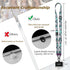 Icycay Phone Lanyard Crossbody, Dog Paw Cell Phone Strap for Around The Neck Adjustable, Anti Theft Cute Lanyard for ID