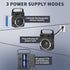 Portable AM FM Radio, Bluetooth 5.0 Radio with Loud Speaker, Built-in Rechargeable Battery, AC Power Plug, Black