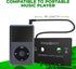 Car Cassette Adapter, Connect Smartphones and Laptops to Tape Decks, Stream Music via Car Speakers