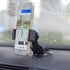 APPS2Car Adjustable Arm Suction Cup Phone Holder for Car, Low Profile Dashboard Mount Compatible w/All iPhone & Android