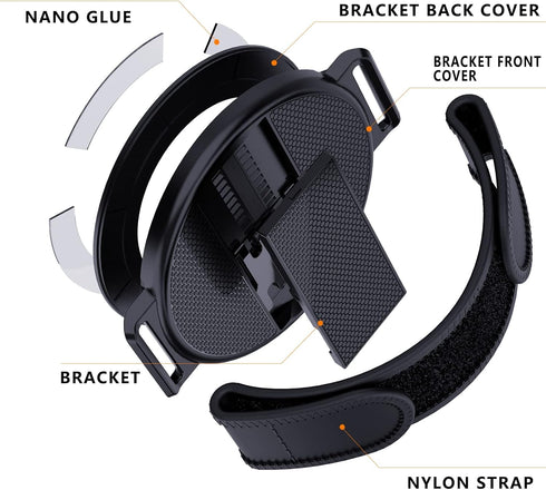 VGGNUU 9-11 Inch 6/7 Tablet Stand with Hand Strap - Universal Tablet Hand Strap Holder & Loop Fastening Handle Grip