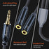 KOOPAO 3.5mm Dual Headphone Jack Adapter - 3.5mm Male to 2 Female Headphone Splitter AUX Audio Cable for Phone, PC