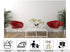 KeyWork 6x4ft Modern Red Accent Chairs Backdrop Contemporary Interior Photography Background for Minimalist Party