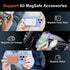 iPhone 13 Pro Case - Blue, Mil-Grade Shockproof, Strong Magnetic, with Screen & Camera Lens Protectors, Compatible with