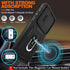 Samsung Galaxy A35 5G Case with Slide Camera Cover & Screen Protector*2, Military Grade Protective Case