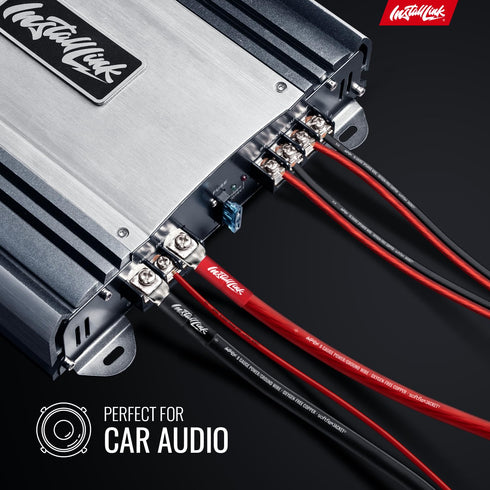 Install Link 16 AWG Gauge Speaker Wire (OFC) Cable for Stereo, Car or Home Theater, 100 Feet