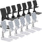 Wonderjune 12 Pcs Cell Phone Stand Desk Table Adjustable Angle Height Phone Stand