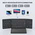 Foldable Bluetooth Keyboard, Portable Full Size with Touchpad, Wireless Travel Keyboard for Windows, iOS, Android