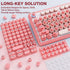 91PCS Udefineit Long Nails Keyboard Stickers, Self-Adhesive Keyboard Bubbles for Long Nails Typing and Gaming