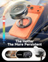 visnfa [105+LBS 3800gf 360 17 16 15 14 13 12 Pure Zinc Alloy Vacuum Magnetic Phone Holders for Your Car Suction