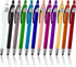 Stylus for Touch Screens Pen with Ball Point - Universal Touch Screen Devices, for Phones, iPads, Tablets, Assorted