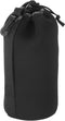 PATIKIL Camera Lens Bag, 3.5" ID x 9.8" H, Thick Neoprene Drawstring Pouch for DSLR Lens, Black Water Coffee Cups