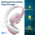 Riwbox TX8 Bluetooth Headphones, Over Ear, HiFi Stereo, Touch Control, Soft Earmuffs, Foldable, SD/TF, 40H Playtime for