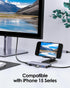 LENTION USB C Hub with 4K HDMI - 3 USB 3.0, SD/Micro SD Card Reader for MacBook Pro & Air