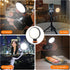 VRIG FD-05 2500K-8500K, 360 LED Video Light, Bi-Color, Multi-Angle Adjustable Fill Light for Action Cameras, Mirrorless
