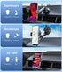 Wireless Car Charger, MOKPR 15W Fast Charging Auto-Clamping Mount for iPhone 15/14/13/12, Samsung S23/S22