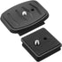 TOODOO 2 Pack 41mm and 43mm Tripod Quick Release Plate Camera Mounting Adapter, Compatible with Ambico