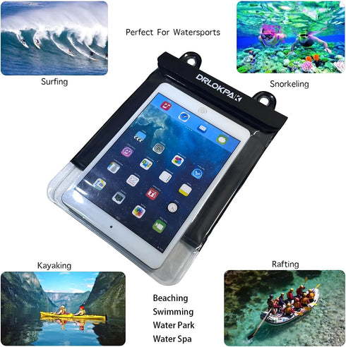 Waterproof eReader Case Cover, Floating Dry Bag Pouch for Kindle Paperwhite, Oasis, Fire, Kobo