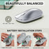 Bluetooth Keyboard and Mouse for Mac, OMOTON Ultra-Slim Combo, Wireless for MacOS, MacBook Pro/Air, iMac, Laptop and PC