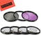 49mm 7PC Filter Set for Canon EF 50mm f/1.8 STM Lens - Includes 3 PC Filter Kit and 4PC Close Up Filters