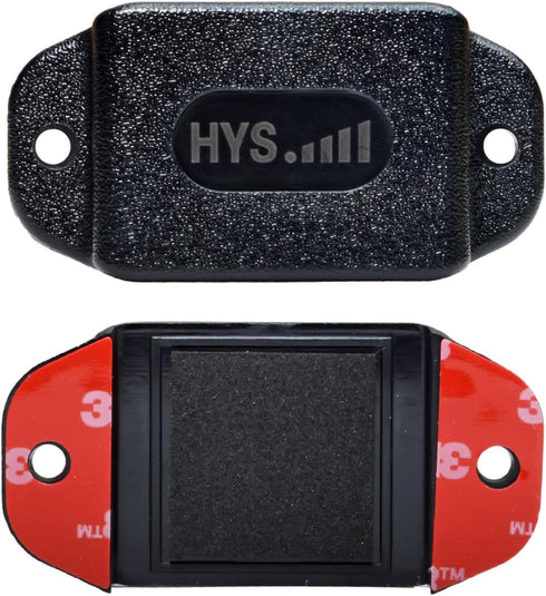 HYS Walkie Talkie Single Side Radio Car Mount, Mounting Kit with Screws for Handheld CB & VHF UHF Radios