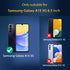3 Pack Screen Protector for Samsung Galaxy A15 5G + 3 Pack Camera Lens Protector, Ultra HD Tempered Glass, 9H Hardness, Anti Scratch, Easy Installation