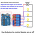 2PCS 4 Channel 24V Relay Module with Optocoupler, High or Low Level Trigger Expansion Board for Raspberry Pi Arduino