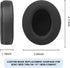 GVOEARS Replacement Ear Pads for Sony MDR 7506, Mesh Material Earpad Cushions for Sony MDR V6/V7, Noise Isolation