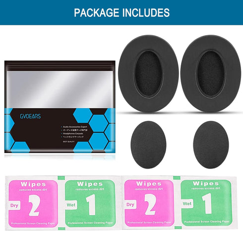 Earpads for Sennheiser HD650/HD600/HD660S/HD545/HD525/HD535 Headphones, Velour Ear Pads Replacement with Cooling-Gel