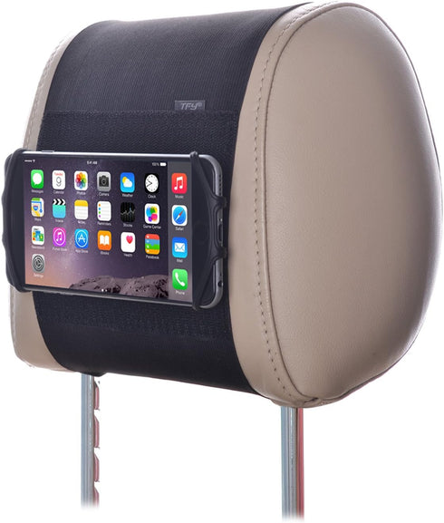 Universal Car Headrest Mount Holder by TFY, Compatible with 4.5-6 Inch Phones and 7-10.5 Inch Tablets